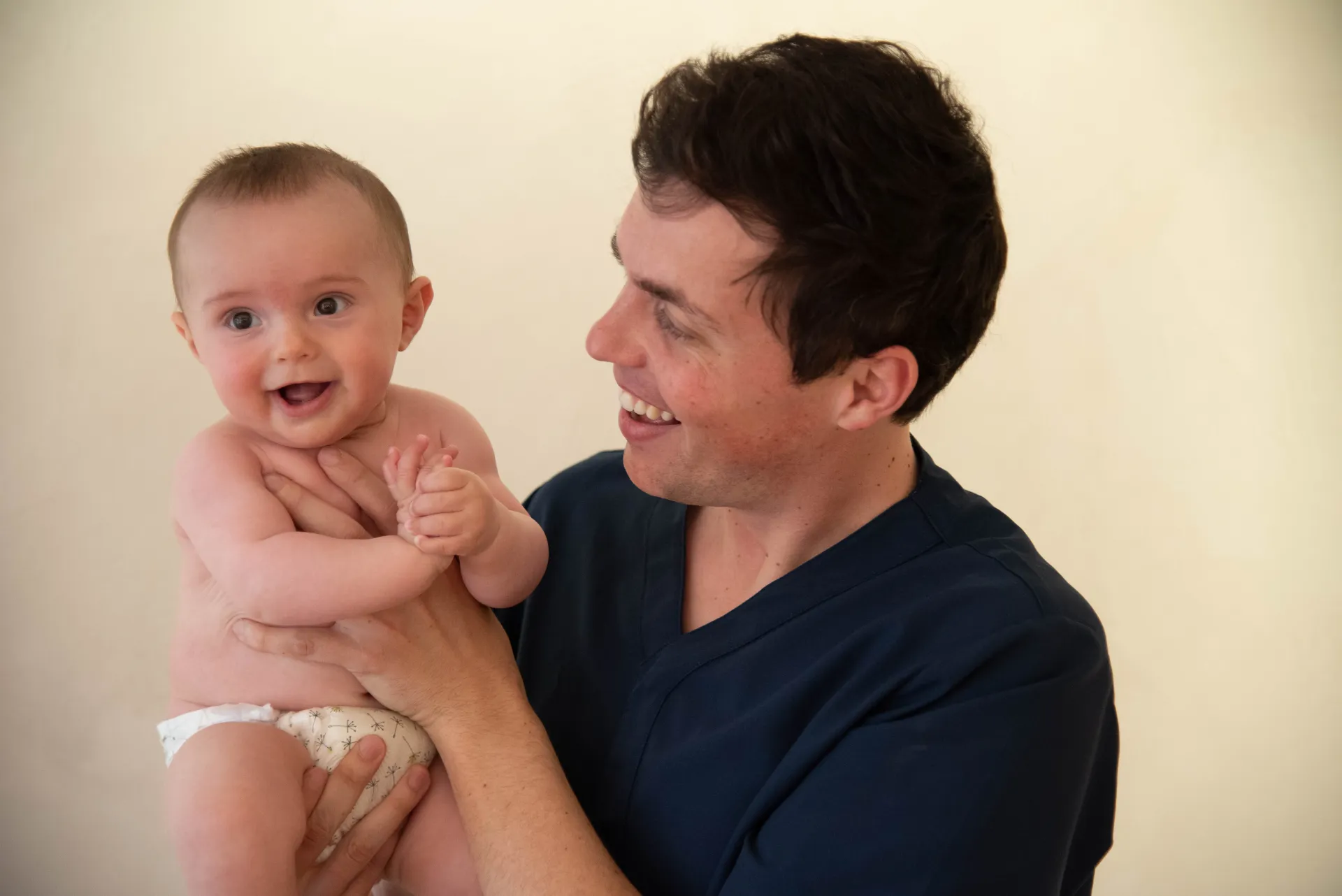 quiropráctica para bebes